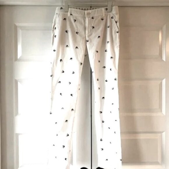 New ANTHROPOLOGIE x Daughters of Liberation Embr Starling Chino Pant 4 MSRP $148 - Picture 4 of 7
